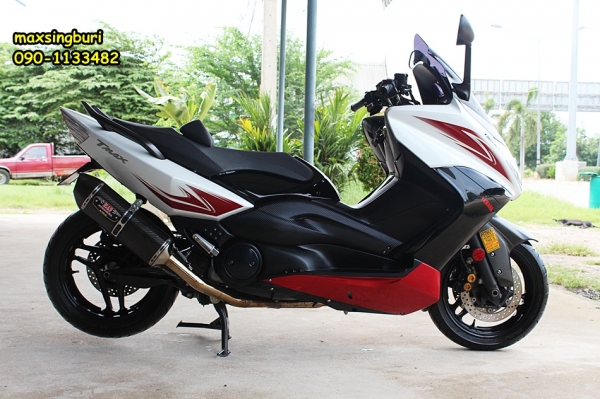 แม็กสิงห์บุรี//YAMAHA T-MAX 500 ปี2010 รถออกศูนย์ ของแต่งเพียบ  ทะเบียนแท้พร้อมโอน 345000