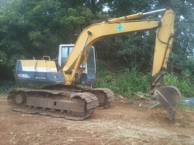ขายรถแบ็คโฮ komatsu pc 100 - 5 L ไฟฟ้าครบ แอร์พร้อม เครื่องปั๊ม เอกสารสัญญาซื้อขาย