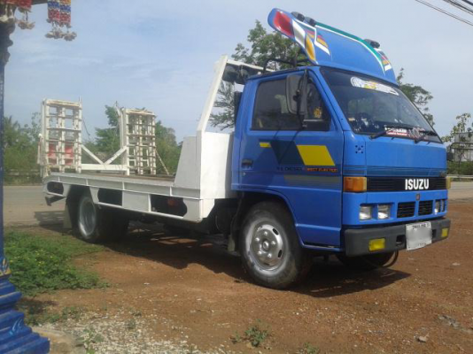 ขายเทเลอร์หกล้อ NKR เครื่อง 110 แรง ยาว 4.5 เมตร กว้าง 2.2 เมตร ทะเบียนพร้อม