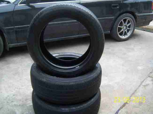 ยางขอบ 17   215 55 17  มี 3 เส้น