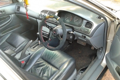 160,000 บ.ขายรถเก๋ง HONDA ACCORD โฉมท้าย2ก้อน ปี39/96 เครื่องV ติดแก๊สLPG เกียร์ออโต้ ภายในเบาะหนัง สาย CD แอร์ พ.พาวเวอร์ พร้อม กระจกไฟฟ้า ปรับข้างไฟฟ้า ใช้งานปกติ ล็อครีโมท ล้อแม็ก17 ยางดี4เส้น 205/45/17 สีสวย เคยมีชนมาแต่ไม่ลึกเก็บงานแล้ว พร้อมใช้งาน ร