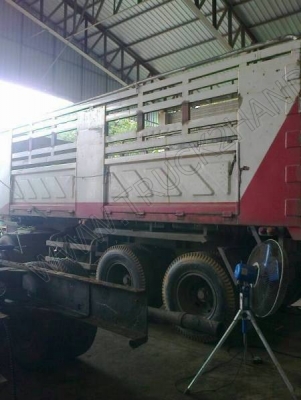 รถบรรทุกพ่วงดั๊มพ์ แม่-ลูก ยี่ห้อ ISUZU รุ่น FXZ ยูโร2