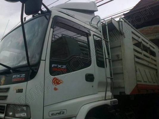 รถบรรทุกพ่วงดั๊มพ์ แม่-ลูก ยี่ห้อ ISUZU รุ่น FXZ ยูโร2