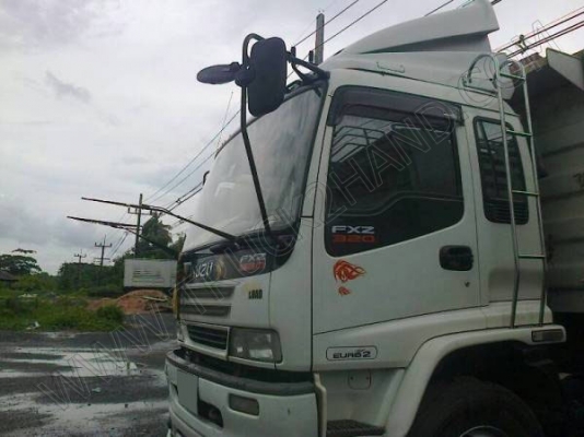 รถบรรทุกพ่วงดั๊มพ์ แม่-ลูก ยี่ห้อ ISUZU รุ่น FXZ ยูโร2
