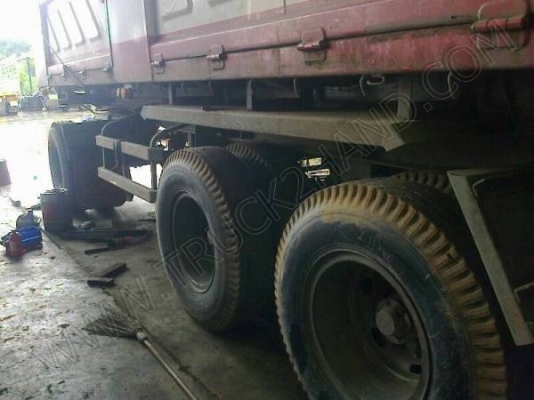 รถบรรทุกพ่วงดั๊มพ์ แม่-ลูก ยี่ห้อ ISUZU รุ่น FXZ ยูโร2