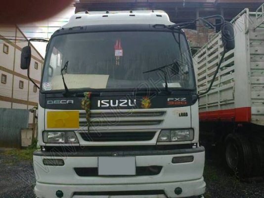 รถบรรทุกพ่วงดั๊มพ์ แม่-ลูก ยี่ห้อ ISUZU รุ่น FXZ ยูโร2