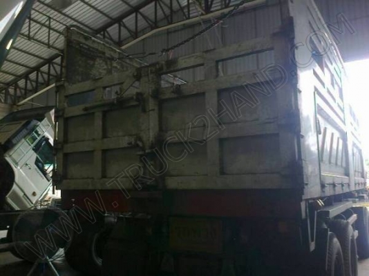 รถบรรทุกพ่วงดั๊มพ์ แม่-ลูก ยี่ห้อ ISUZU รุ่น FXZ ยูโร2