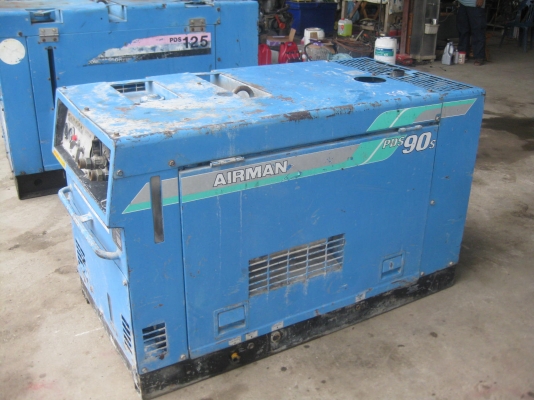 ขายเครื่องลมแอร์แมนAIRMAN PDS90S พร้อมใช้งาน