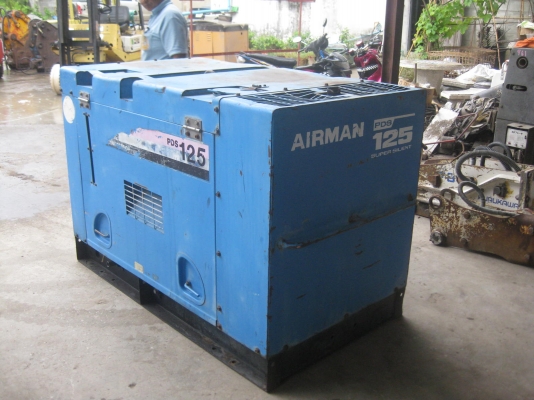 ขายเครื่องลมแอร์แมนAIRMAN PDS125 พร้อมใช้งาน