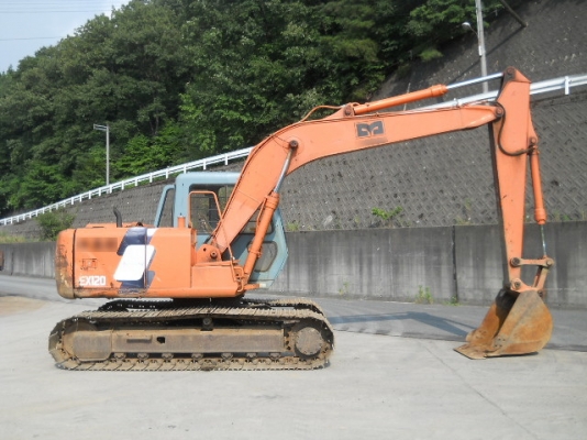 ขายด่วน  HITACHI  Ex120-3   เก่าญี่ปุ่นแท้   เดิม  สภาพสวย  แทรค  70