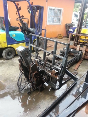 ขาย แผงฮิ้งฟอล์คพร้อมงา ใส่รถฟอล์คลิฟต์  2.0-2.5 ตัน   เก่าญี่ปุ่น