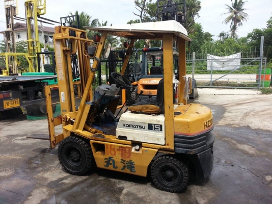 ขาย ฟอล์คลิฟต์ 1.5 ตัน KOMATSU FD15-15  รถเก่าญี่ปุ่น