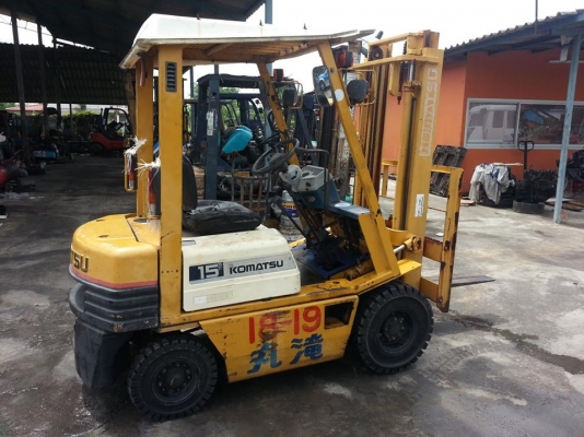 ขาย ฟอล์คลิฟต์ 1.5 ตัน KOMATSU FD15-15  รถเก่าญี่ปุ่น
