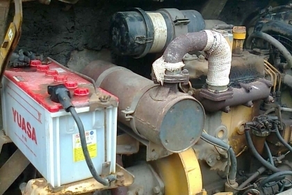 KOMATSU PC20-3 มีลายหัวเจาะ เครื่องช่วงล่างดี