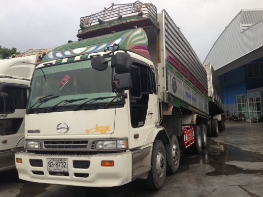 ขายรถ24ล้อ HINO เครื่องP11C. ดั๊ม2เพลา สภาพดีพร้อมใช้งาน