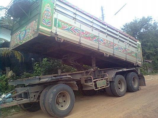 ขายรถพ่วง 22 ล้อ 2 เพลา แม่-ลูก กระบะเนียมดั้ม ISUZU FXZ 3602 ปี.53 สภาพสวยมาก