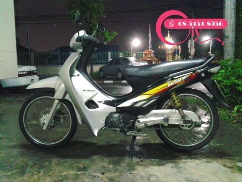 ขาย WAVE100 ปี 46 ท่อโตสวยๆ เครื่องนิ่มๆ เอกสารครบพร้อมภาษีต่อใหม่ถึงปี 57 สวย คุ้ม