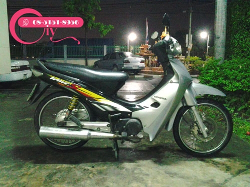 ขาย WAVE100 ปี 46 ท่อโตสวยๆ เครื่องนิ่มๆ เอกสารครบพร้อมภาษีต่อใหม่ถึงปี 57 สวย คุ้ม