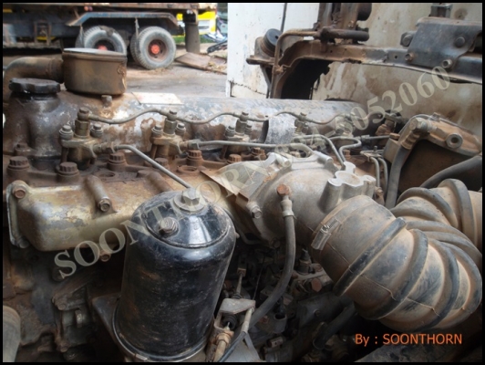 ขายด่วน รถบรรทุก 10 ล้อ MITSUBISHI FUSO 527M-A 195 แรง เทเลอร์หางปลา พร้อมใช้งาน ราคาสุดคุ้ม