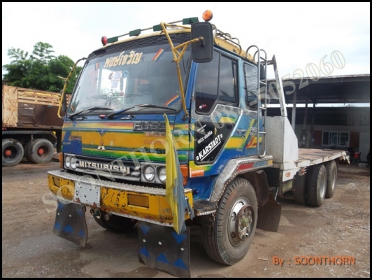ขายด่วน รถบรรทุก 10 ล้อ MITSUBISHI FUSO 527M-A 195 แรง เทเลอร์หางปลา พร้อมใช้งาน ราคาสุดคุ้ม