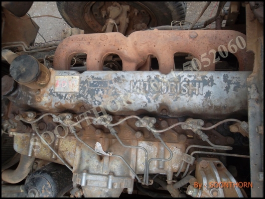 ขายด่วน รถบรรทุก 10 ล้อ MITSUBISHI FUSO 527M-A 195 แรง เทเลอร์หางปลา พร้อมใช้งาน ราคาสุดคุ้ม