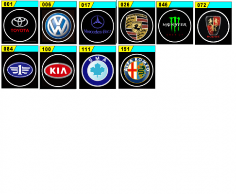 ไฟส่อง พื้น Ghost shadow door light