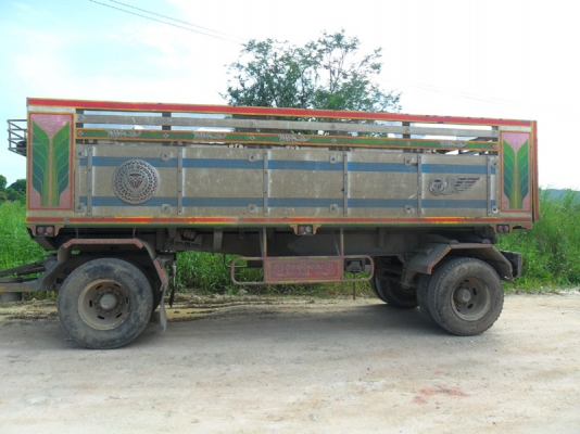 Isuzu Deca 270 Euro 2 แก๊ส 6 ถัง ปี 52 เครื่องดำ แม่ลูก ไม่เคยแบก อู่ พงษ์ไพบูรณ์ บ้านโป่ง 5 พ่วง