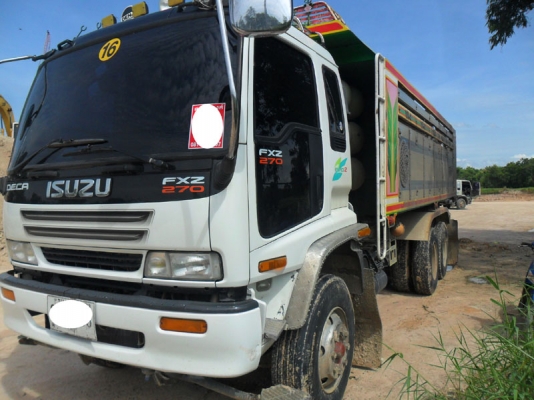 Isuzu Deca 270 Euro 2 แก๊ส 6 ถัง ปี 52 เครื่องดำ แม่ลูก ไม่เคยแบก อู่ พงษ์ไพบูรณ์ บ้านโป่ง 5 พ่วง