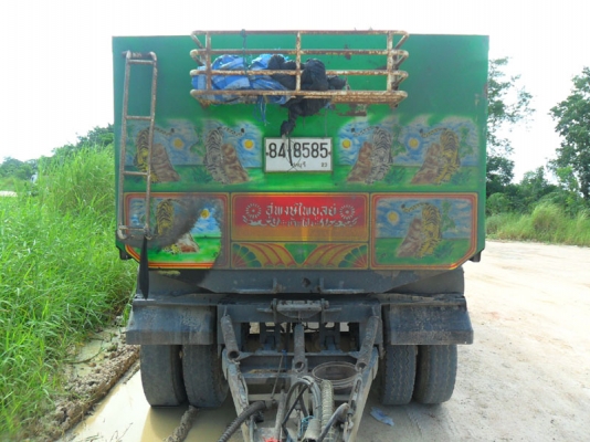 Isuzu Deca 270 Euro 2 แก๊ส 6 ถัง ปี 52 เครื่องดำ แม่ลูก ไม่เคยแบก อู่ พงษ์ไพบูรณ์ บ้านโป่ง 5 พ่วง