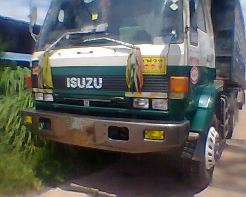 Isuzu Rocky FXZ23J ปี37 รถลากหัวเทรลเลอร์ ยาว 10.5 เมตร เครื่อง 6HB1 ได้ 2 เครื่อง