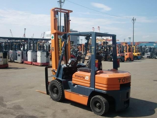ขายฟอร์คลิฟต์ TOYOTA 5FG25 GASOLINE  เกียร์ MT ,  เสาสูง 4.5 M สภาพนางฟ้า!! ขอบคุณผู้ไม่ประสงค์ออกนาม กทม