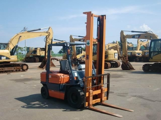 ขายฟอร์คลิฟต์ TOYOTA 5FG25 GASOLINE  เกียร์ MT ,  เสาสูง 4.5 M สภาพนางฟ้า!! ขอบคุณผู้ไม่ประสงค์ออกนาม กทม