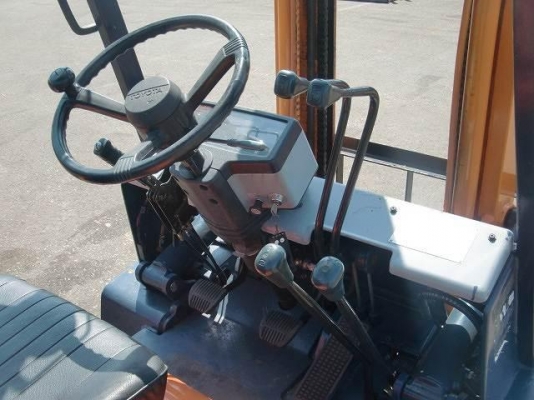 ขายฟอร์คลิฟต์ TOYOTA 5FG25 GASOLINE  เกียร์ MT ,  เสาสูง 4.5 M สภาพนางฟ้า!! ขอบคุณผู้ไม่ประสงค์ออกนาม กทม