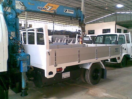 ขายรถบรรทุกอีซูซุ 6ล้อเครื่องLPG100\% ติดเครน ทาดาโน่ 2.5ตัน 5ตอน รถมือสองจากญี่ปุ่น ขายรถบรรทุกอีซูซุ 6ล้อเครื่องLPG100\% ติดเครน ทาดาโน่ 2.5ตัน 5ตอน รถมือสองจากญี่ปุ่น