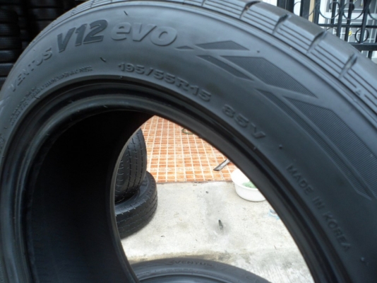 195/55/15"(4เส้น =3,000บ.)HanKOOK.VENTUS.V12evo เกือบปี11 195/55/15"(4เส้น =3,000บ.)HanKOOK.VENTUS.V12evo เกือบปี11