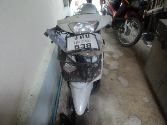 ขายซาก YAMAHA MIO 115 พร้อมเล่มทะเบียนและเอกสารการโอน ภาษีขาด ราคา 5000.-