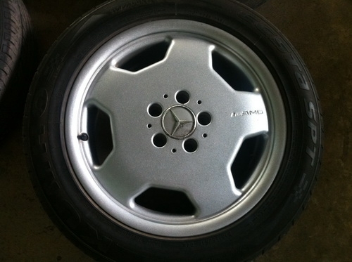 ขายMAG AMGขอบ17ใส่ BENZ W201 W124 W202