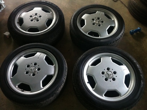 ขายMAG AMGขอบ17ใส่ BENZ W201 W124 W202
