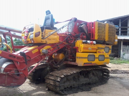 ขายรถเกี่ยวข้าว ศักพัฒนา km 47พร้อมเทเลอ jcm