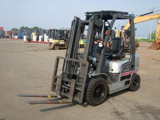 ขายฟอร์คลิฟต์ NISSAN PL02 2TON  AT ประหยัดน้ำมันที่สุด ด้วยเครื่องยนต์หัวฉีดรุ่นใหม่ล่าสุด!!!++ ( GASOLINE / LPG ), เกียร์ AT, 3 คอนโทล  ,SIDE SHIFT เสา 3 M ,( SPECS JAPAN ) สภาพพร้อมใช้งาน  เดิมแท้จากญี่ปุ่น