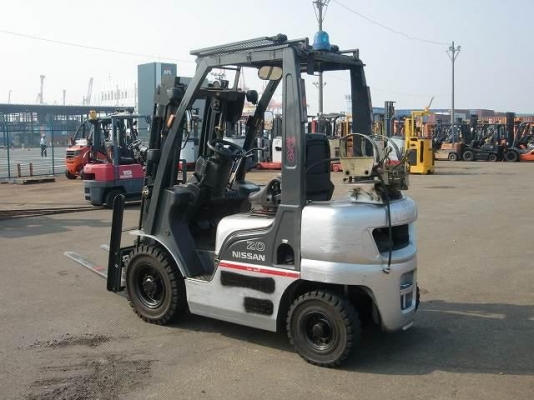 ขายฟอร์คลิฟต์ NISSAN PL02 2TON  AT ประหยัดน้ำมันที่สุด ด้วยเครื่องยนต์หัวฉีดรุ่นใหม่ล่าสุด!!!++ ( GASOLINE / LPG ), เกียร์ AT, 3 คอนโทล  ,SIDE SHIFT เสา 3 M ,( SPECS JAPAN ) สภาพพร้อมใช้งาน  เดิมแท้จากญี่ปุ่น