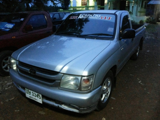 ***ขายแล้วครับขอบคุณ Truck2hand ขาย กระบะตอนเดียวTOYOTA TIGER 2.5D4D ปี46/03 เครื่องคอมมอลเรล แรงแห้งจัด ช่วงล่างแน่น คัสซีสวยเดิม รถเดิมบาง หน้า-หลังเดิม ไม่เคยชนหนัก ยางดี ล้อแม็ก พ.พาวเวอร์ แอร์ คอนโซลเต็ม ภายในดี สีมีรอยขีดข่วนบ้าง พร้อมใช้ พร้อมลุยงา