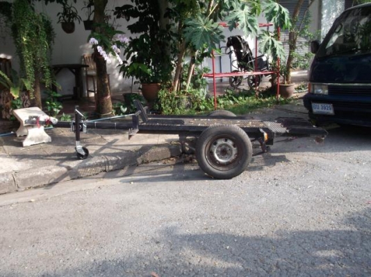 รถเทลเลอร์ลากบรรทุกรถมอเตอร์ไซด์ บรรทุกได้ 1-3 คัน