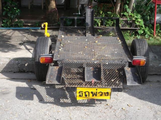 รถเทลเลอร์ลากบรรทุกรถมอเตอร์ไซด์ บรรทุกได้ 1-3 คัน