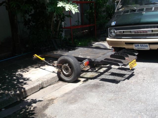รถเทลเลอร์ลากบรรทุกรถมอเตอร์ไซด์ บรรทุกได้ 1-3 คัน