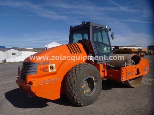 รบบด 2010 Hamm 3520 (สั่นสะเทือน) เครื่องจักรมือสองเนาเข้าจากต่างประเทศ สภาพพร้อมใช้งาน ชั่วโมงทำงาน 544 ชม.