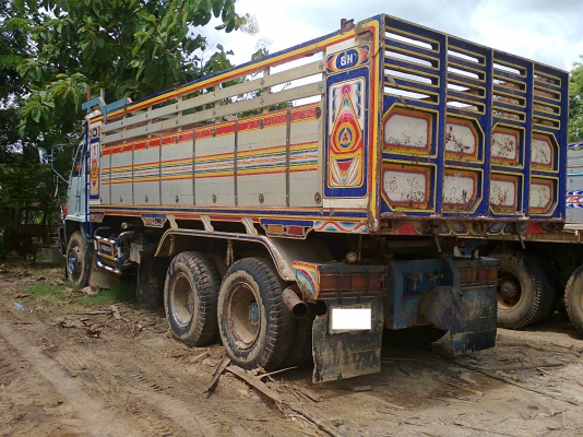 ISUZU นางฟ้า FXZ23NFP R 2 เพลา ดัมพ์ กระบะอลูมิเนียม มีระบบลากจูง