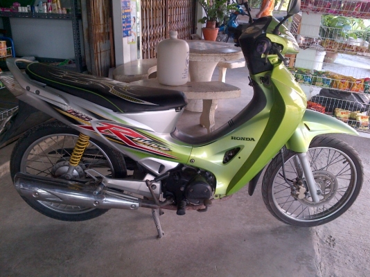 ด่วน!เวฟ125R กุญแจใหญ่ ปี49 รถเครื่องเดิม พร้อมใช้ ทะเบียน+เอกสารโอน ภาษีไม่หมด 088-2197709