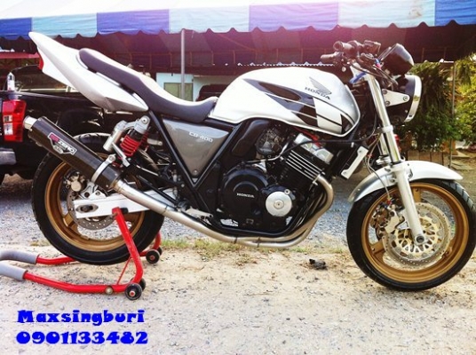 แม็กสิงห์บุรี//CB 400 ปี 96 เวอชั่น S แต่งสวยๆ INV ท้ายแต่ง+ท่อสูตร 77000 ด่วน