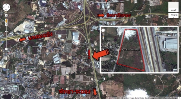 ขาย ที่ดินใกล้ นิคมฯปิ่นทอง-แหลมฉบัง 8 ไร่ 2 งาน 23 ตารางวา....